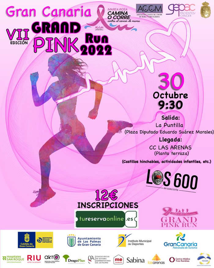 2022 - COOPERACIÓN FECDA -  VII GRAND PINK RUN