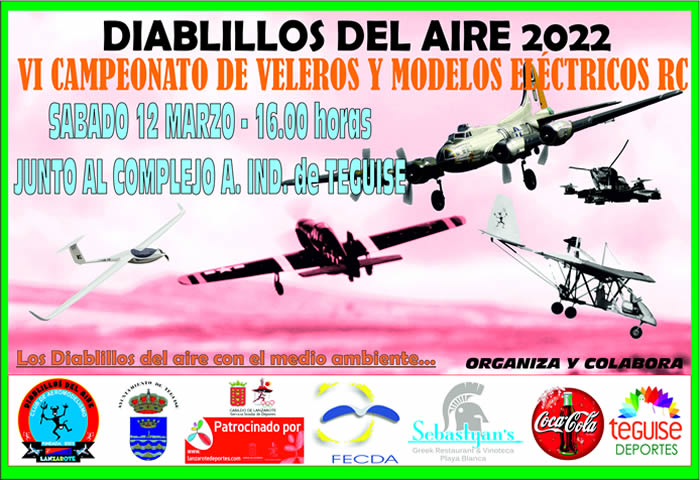 2022 - VI CAMPEONATO DE VELEROS Y MODELOS ELÉCTRICOS RC