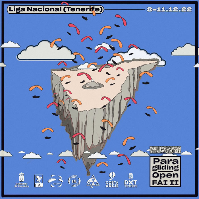 2022 - LIGA NACIONAL DE PARAPENTE OPEN FAI 2 TENERIFE