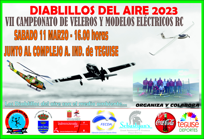 2023-VII CAMPEONATO DE VELEROS Y MODELOS ELECTRICOS R.C.