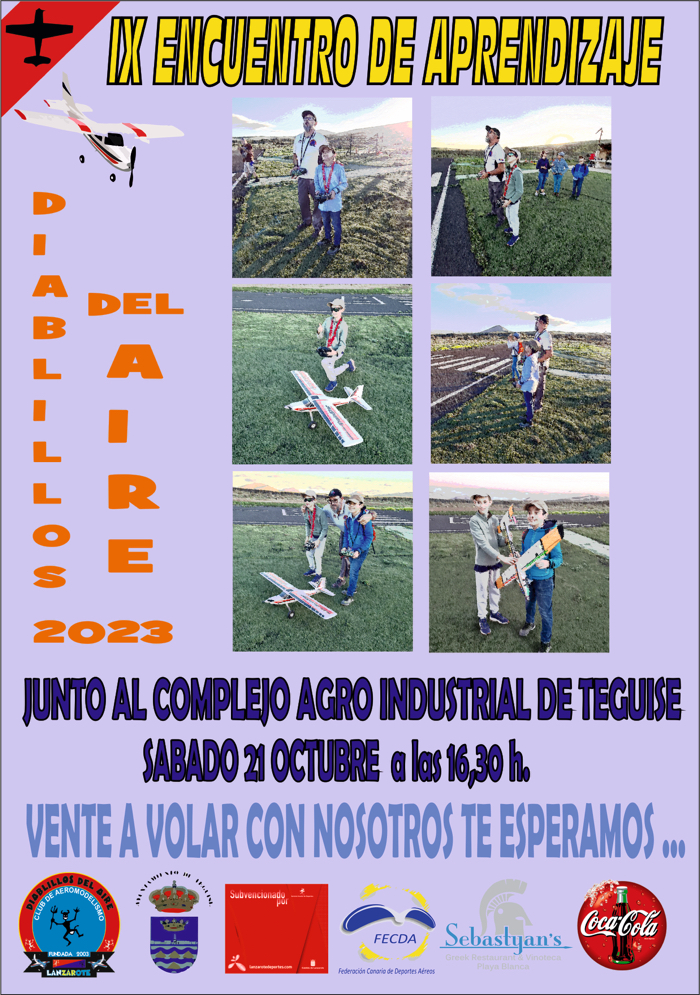 2023-IX ENCUENTRO DE APRENDIZAJE. CLUB DIABLILLOS DEL AIRE.