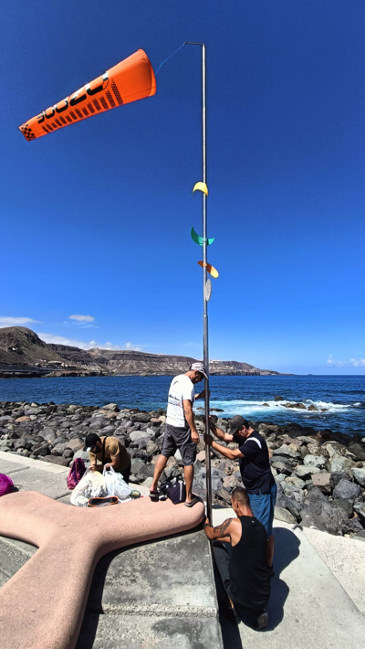 2023- RENOVACIÓN MANGA VIENTO. AUDITORIO GRAN CANARIA.
