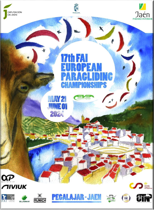 2024 - Campeonato de Europa de Parapente FAI I.