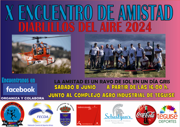 2024 - X Encuentro de amistad. Club Diablillos del Aire.