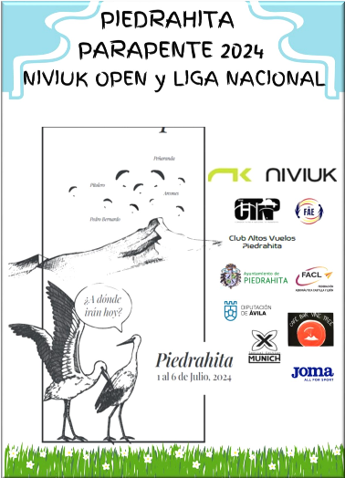 2024 - Liga Nacional NIVIUK OPEN FAI 2,  Piedrahita, Avila.