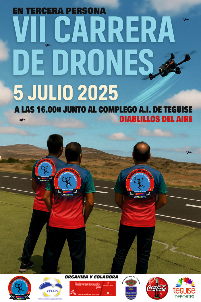 2025- VII Carrera de drones. Diablillos del Aire