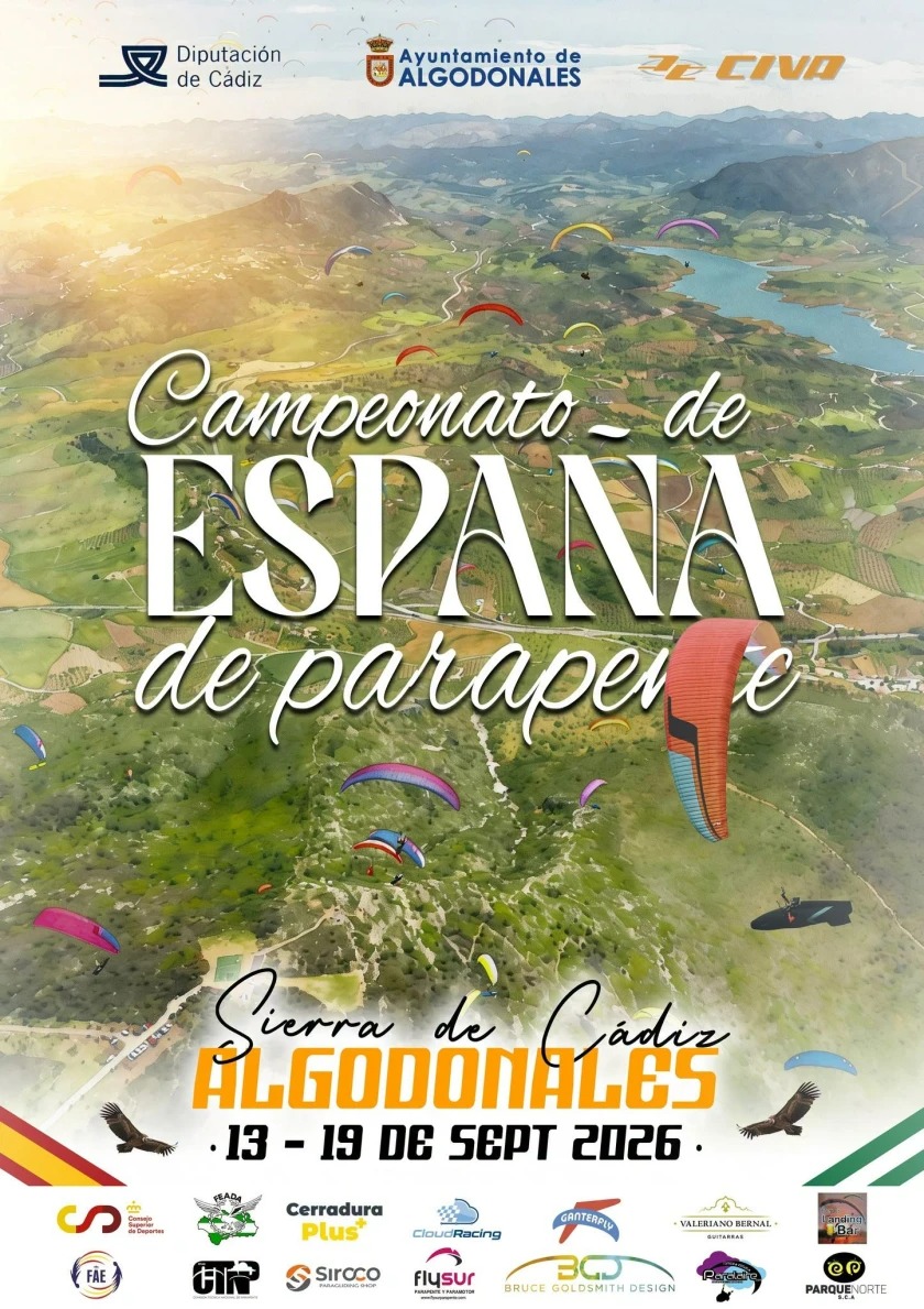 2026-Campeonato de España de Parapente Algodonales