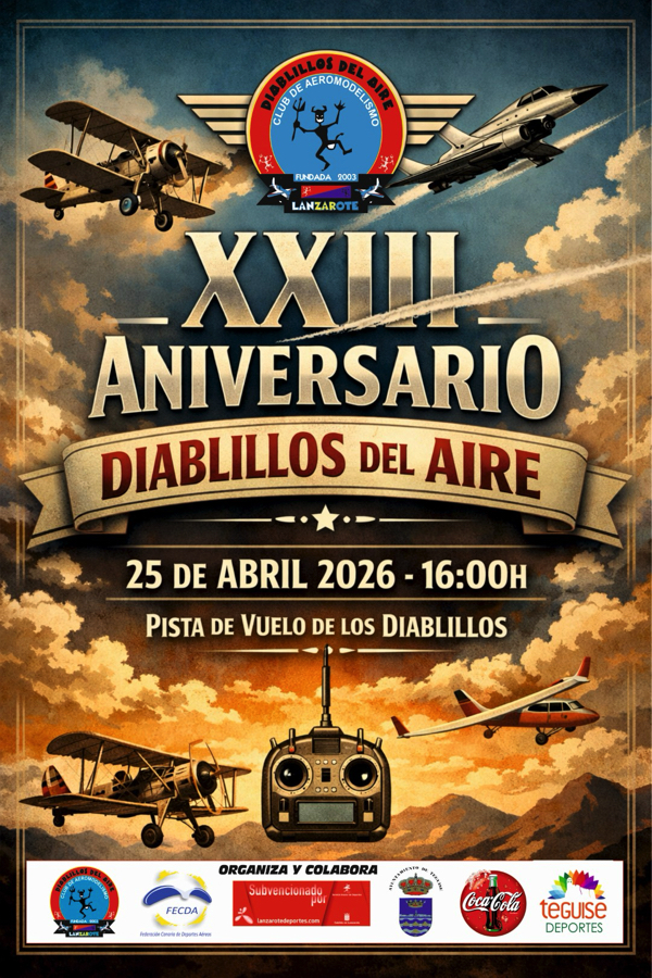 2026- 23 Aniversario del Club Diablillos del Aire.