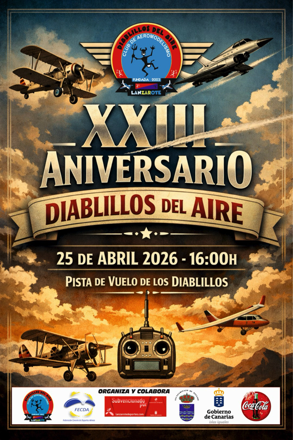 2026- 23 Aniversario del Club Diablillos del Aire.