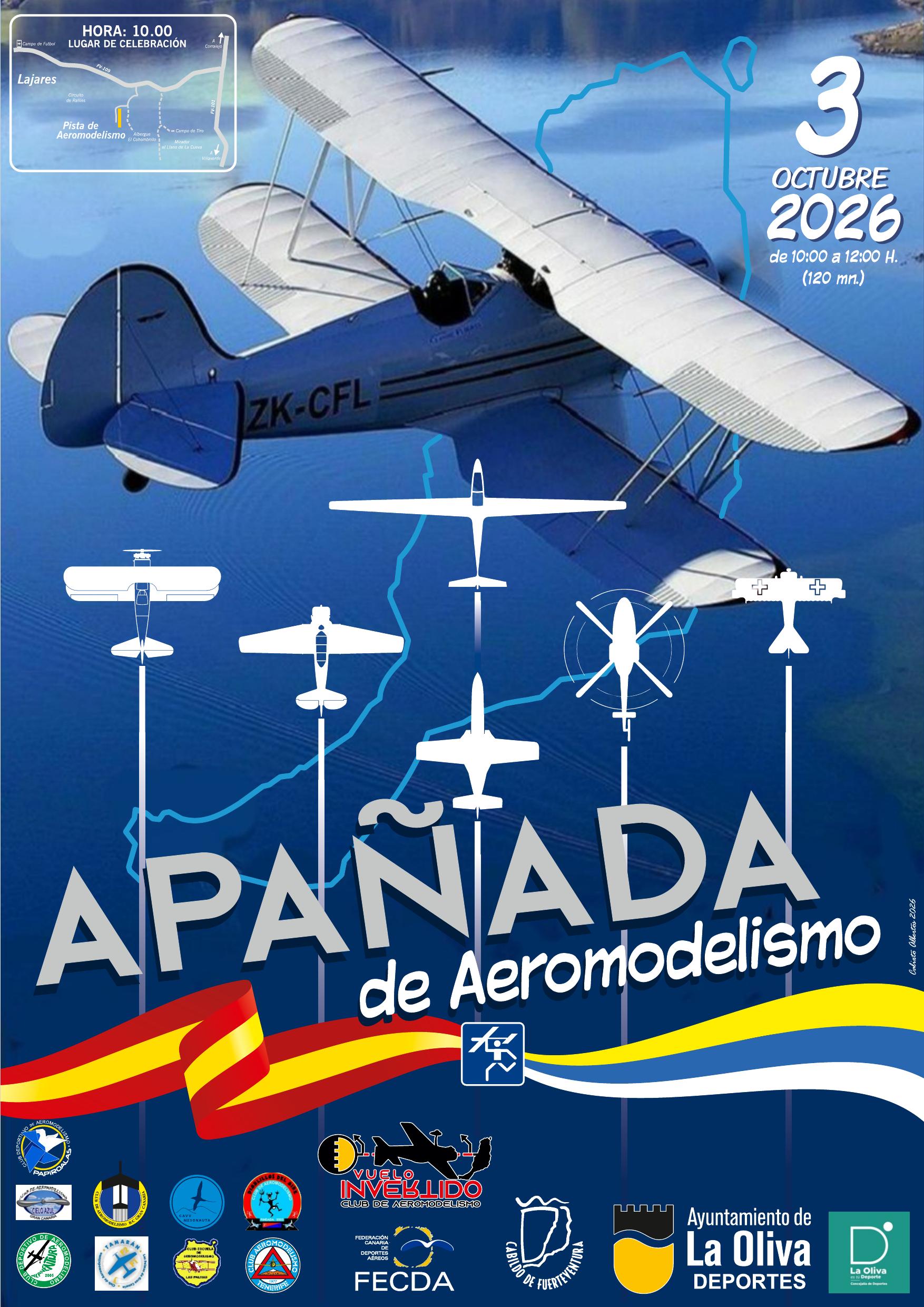 2026- Apañada de Aeromodelismo. Club Vuelo Invertido