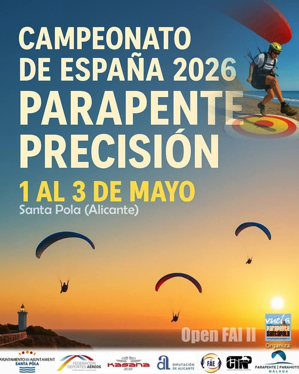 2026- Campeonato de España de Precisión OPEN FAI 2