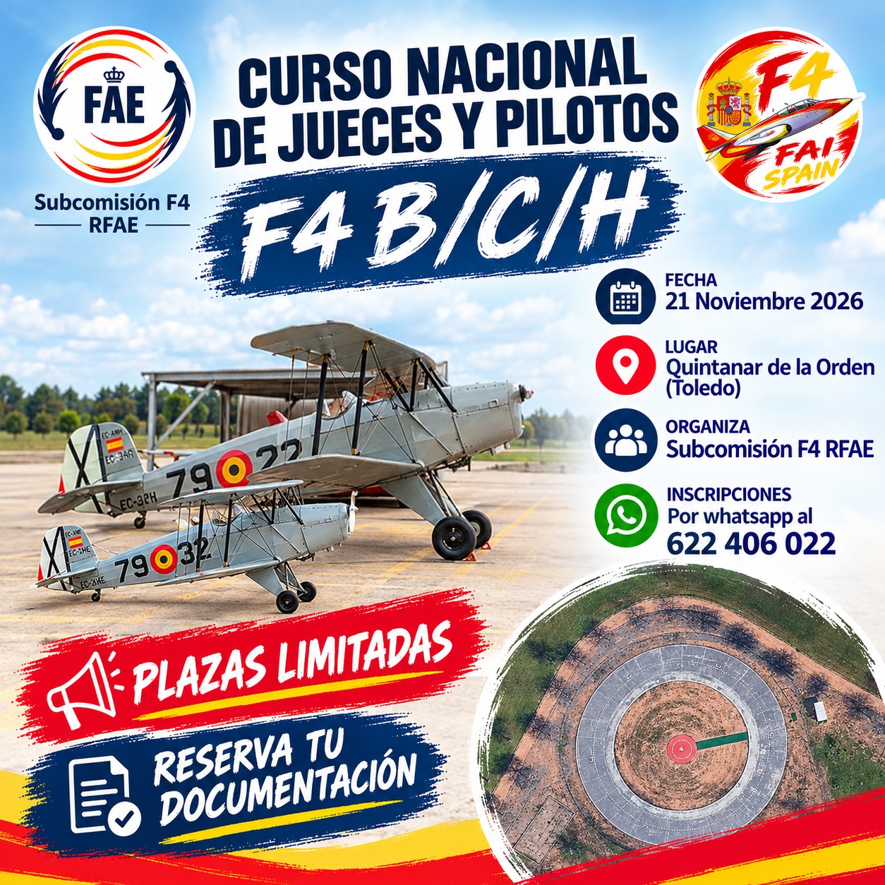 2026 - Curso Nacional de Jueces y Pilotos F4 B/C/H