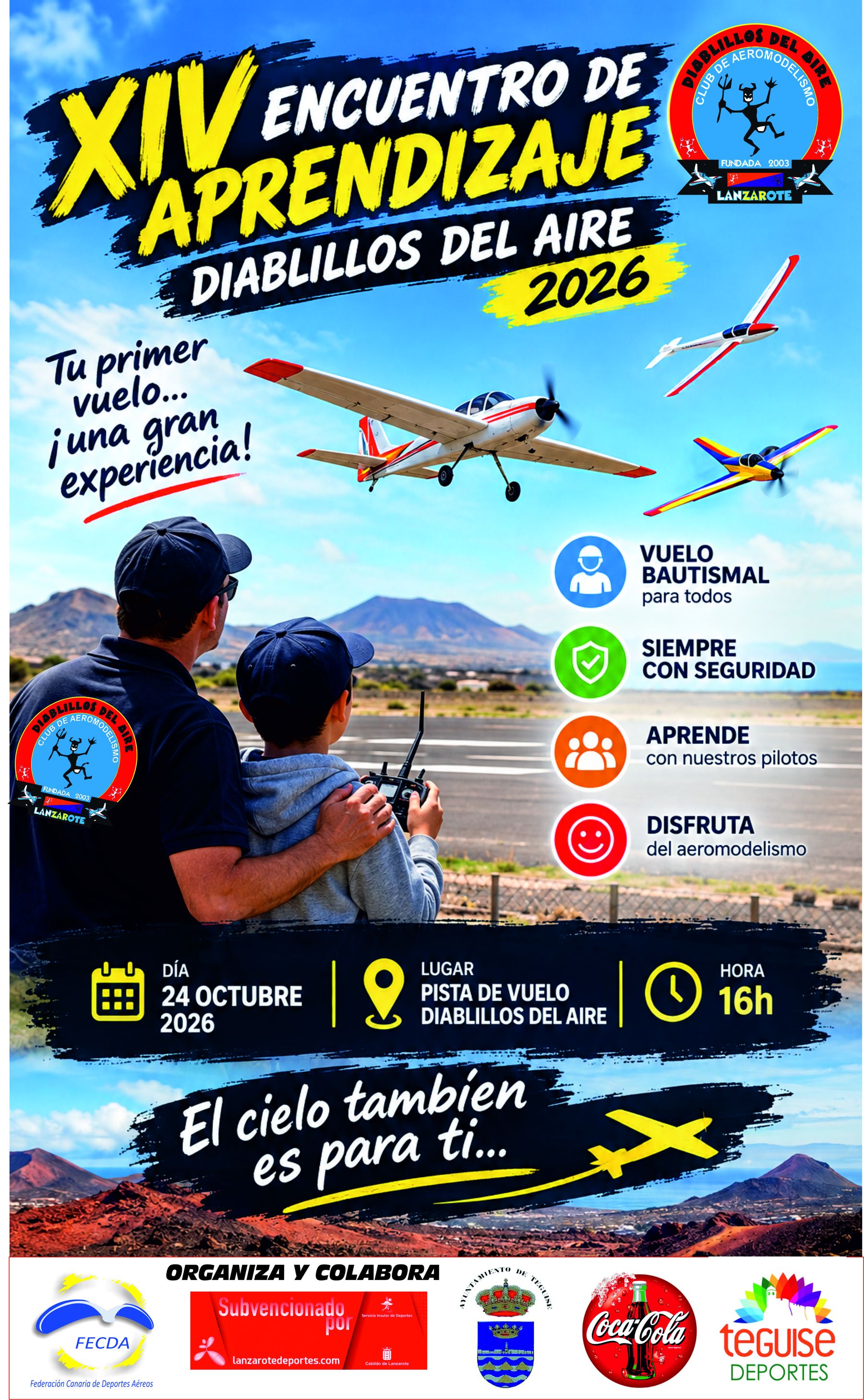 2026 - XIV Encuentro de Aprendizaje. Club Diablillos del Aire