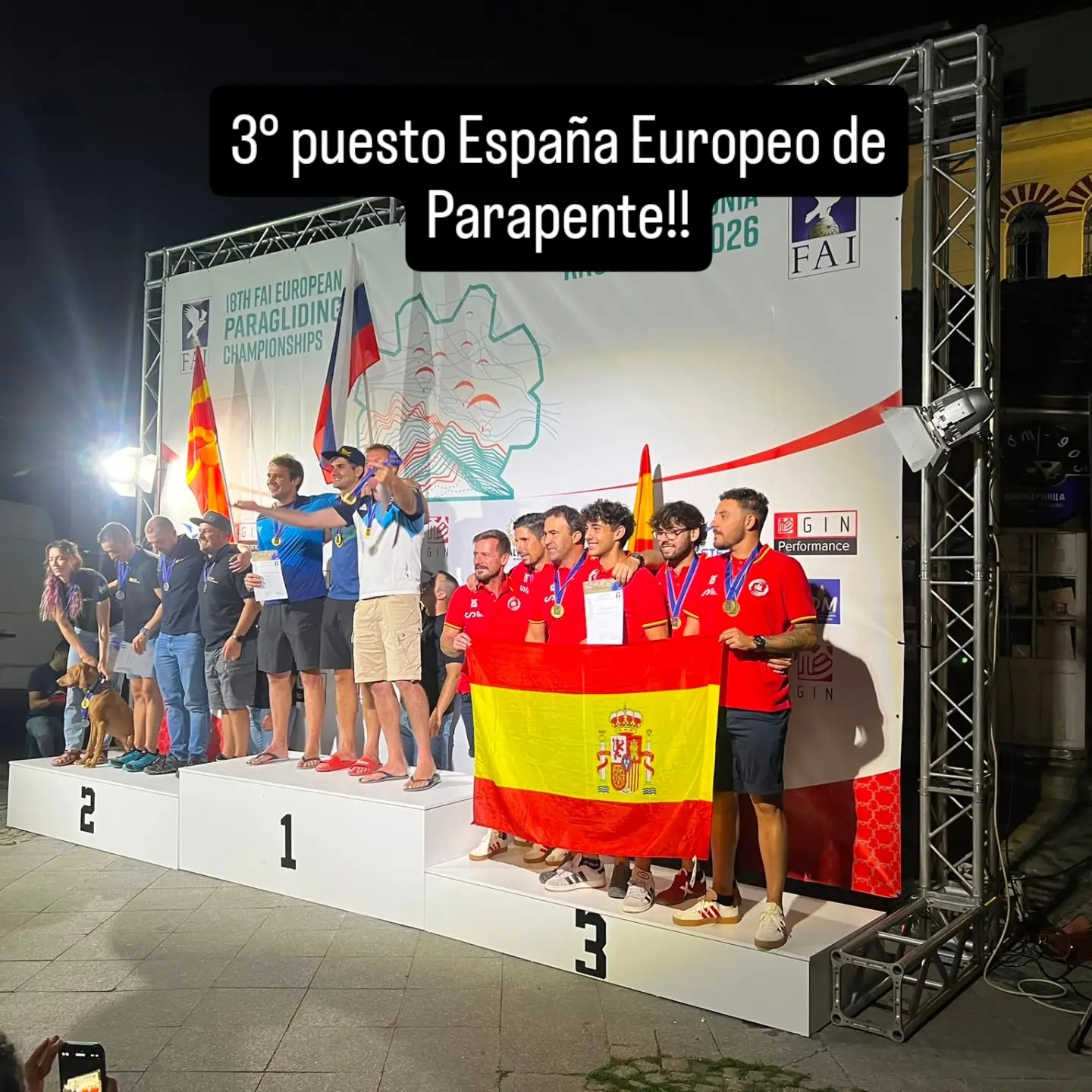 2026- Miguel Díaz Ruiz, bronce con España en el Campeonato de Europa de Parapente