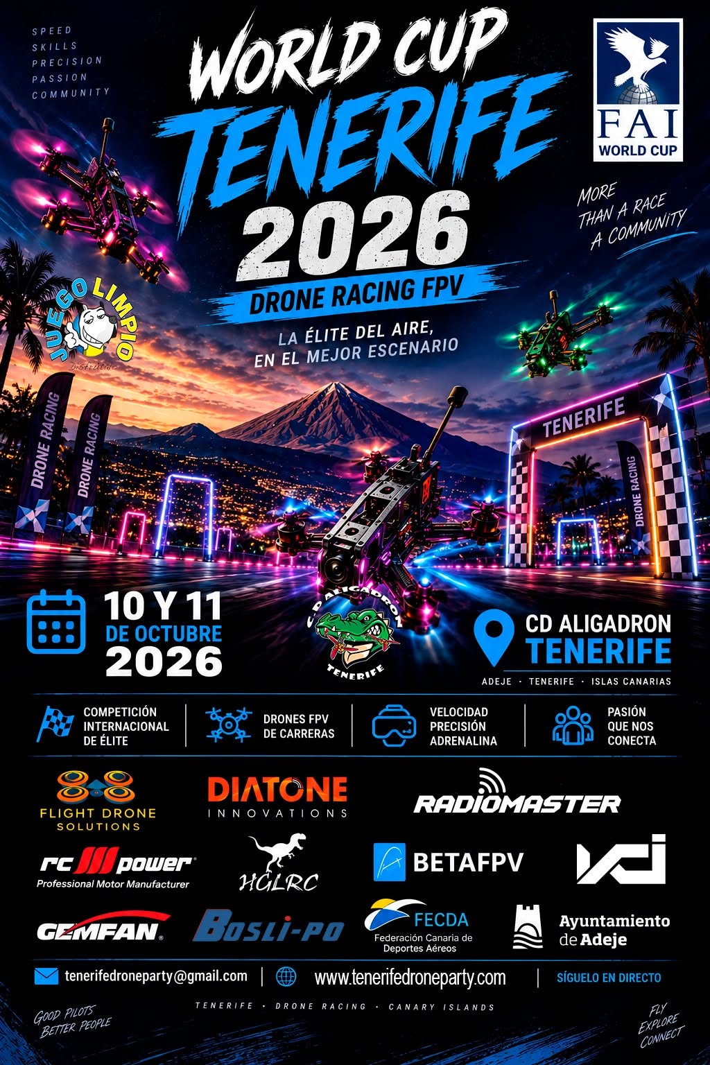2026-Campeonato de España FPV Drone Racing y FAI World Cup