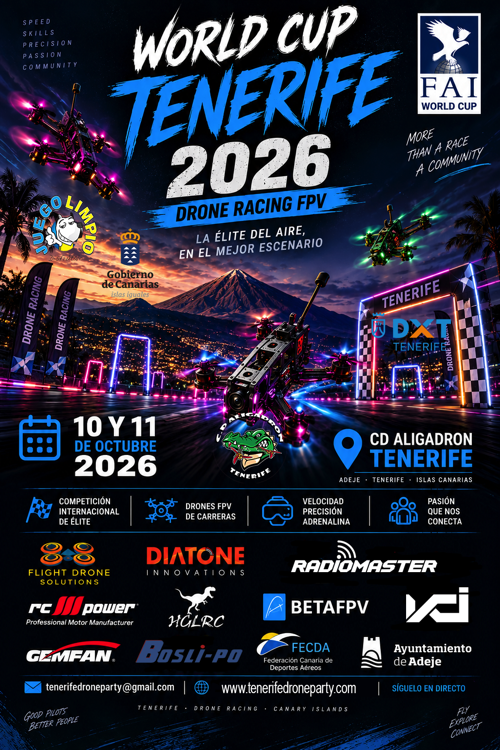 2026-Campeonato de España FPV Drone Racing y FAI World Cup